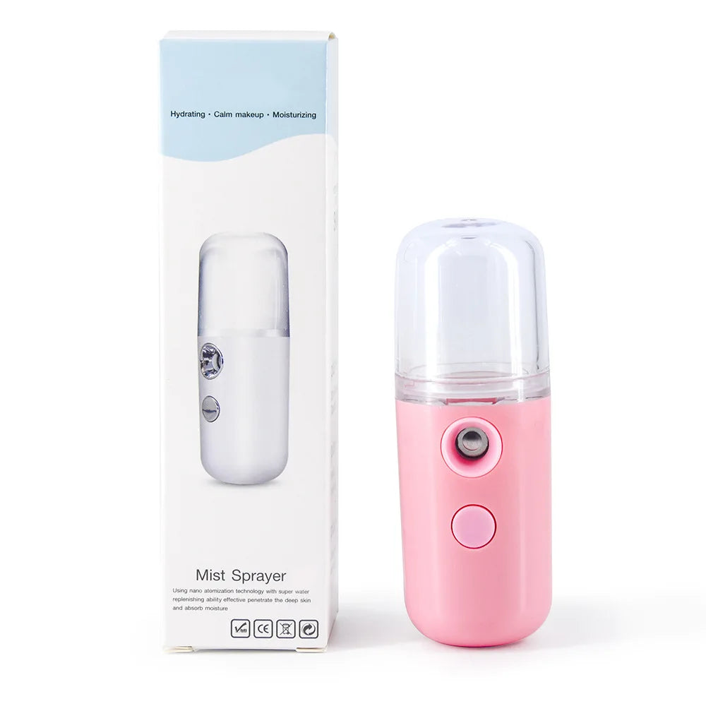 USB Rechargeable Mist Facial Sprayer - Portable Skin Care Devices USA