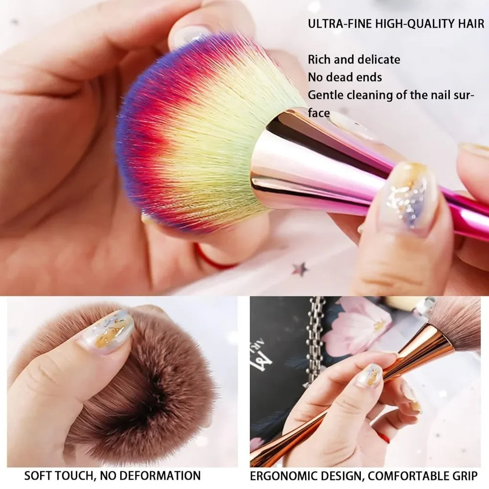 Nail Dust Removal Brush - The Soulara