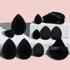 12PCS Velvet Triangle Powder Puffs - The Soulara