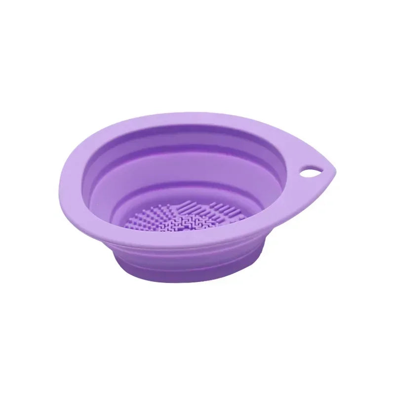 Silicone Makeup Brush Cleaner Bowl - The Soulara